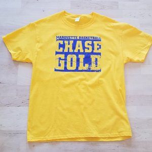 Marquette Basketball "Chase Gold" T-Shirt